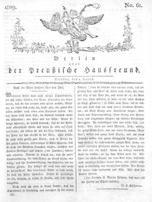 Altes Buch mit einer Adlerillustration auf dem Titelblatt der ersten Auflage der deutschen Verfassung, mit Text und einer Darstellung einer Regierungsfigur.